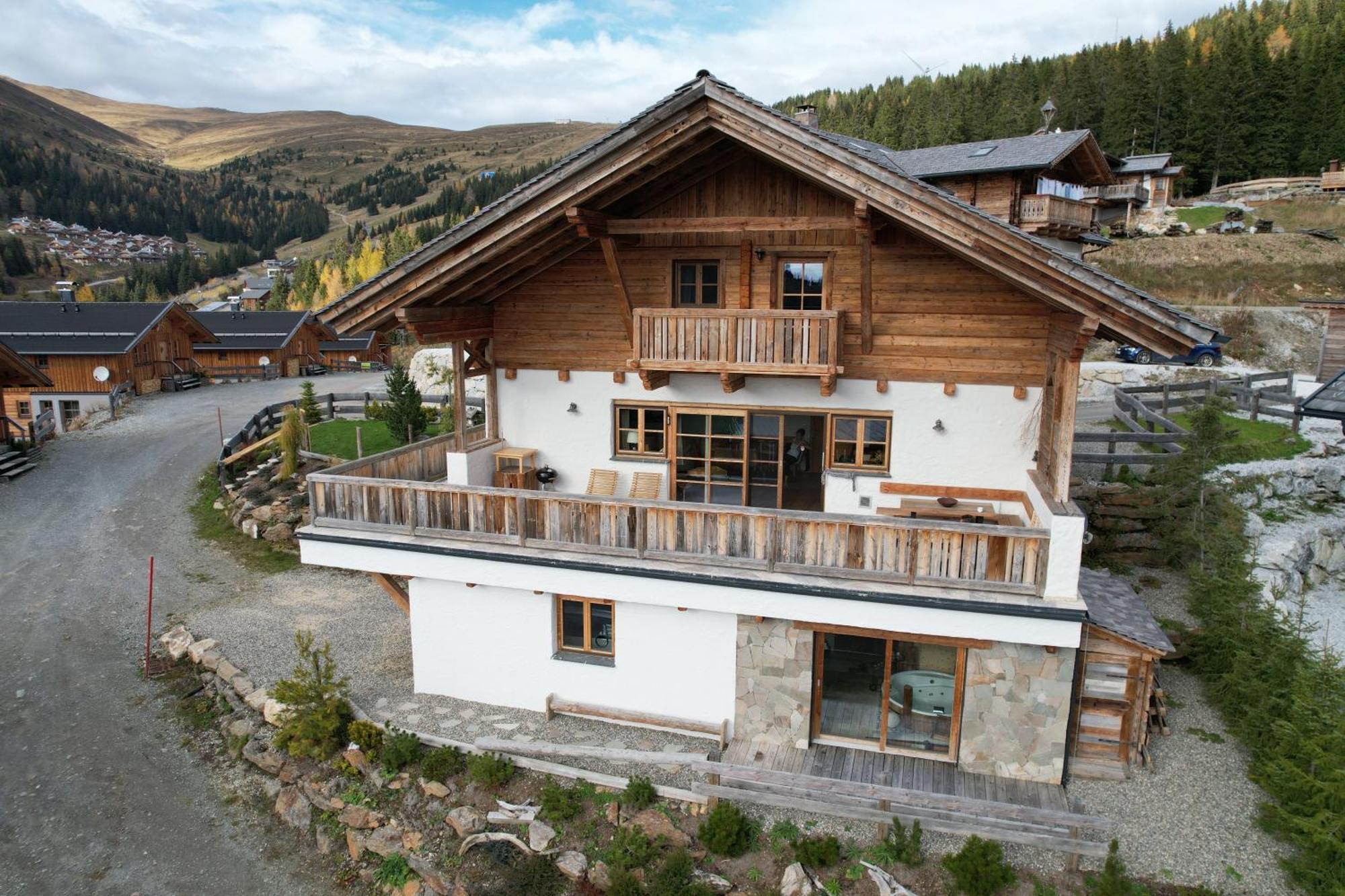 Almhaus Chalet Lachtal Oberwoelz Stadt Exteriér fotografie